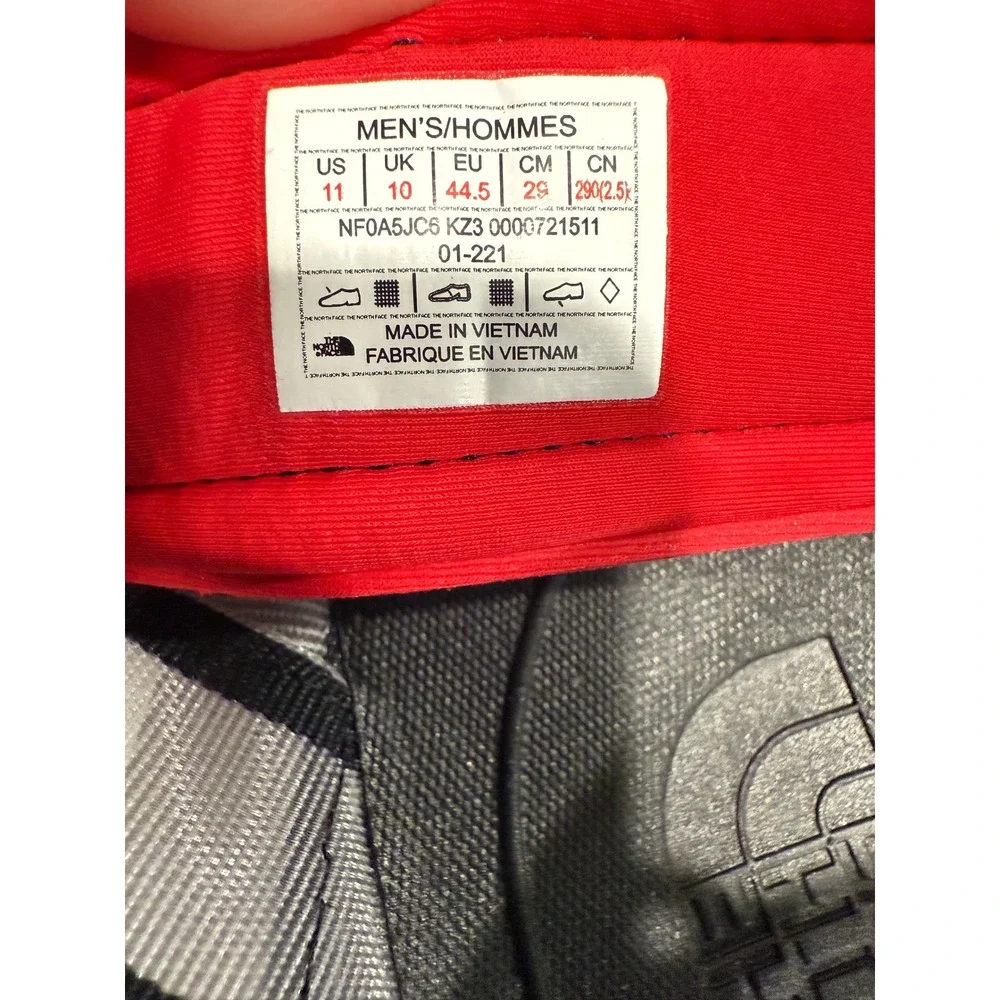 The North Face Mens Skeena Sport Sandal Red Black Blue Yellow Size 11‎